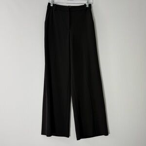 H&M Size 4 Women’s Trouser Pants Work Dress Pants Comfy Wide Leg Black Used